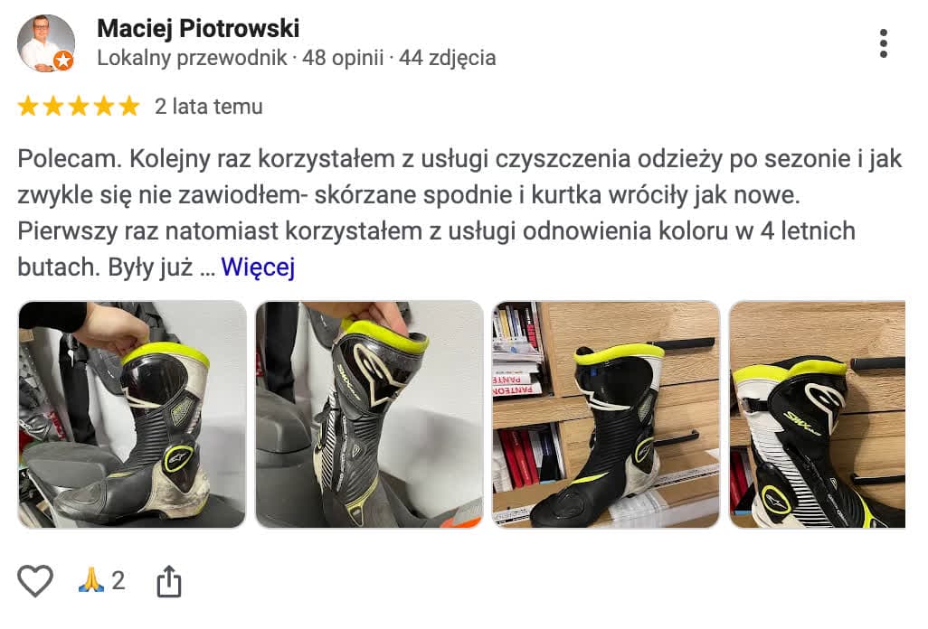Opinia Google - 9
